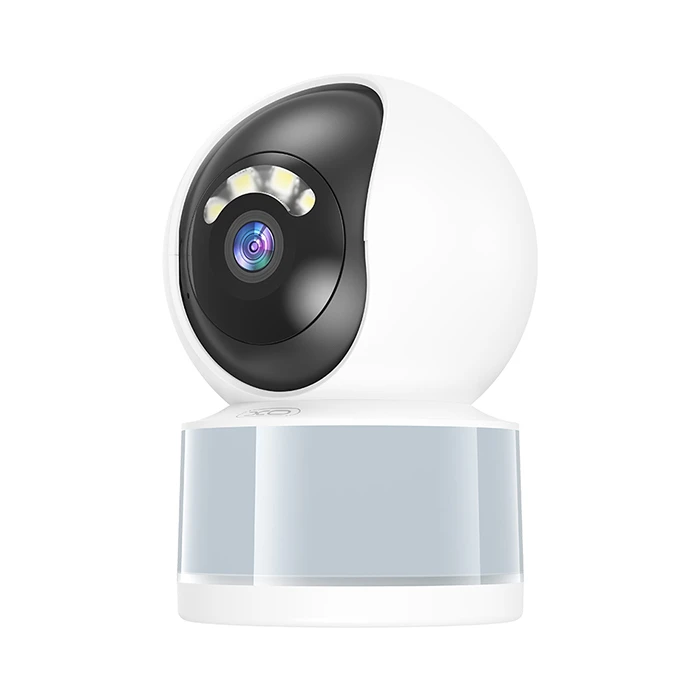 XO CR11 Wi-Fi Indoor Security Camera 3MP Pan Tilt LED White