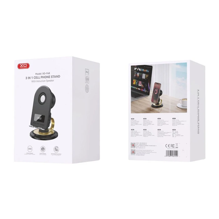 XO Mobile Phone Stand with Inductive Speaker and Bluetooth F68