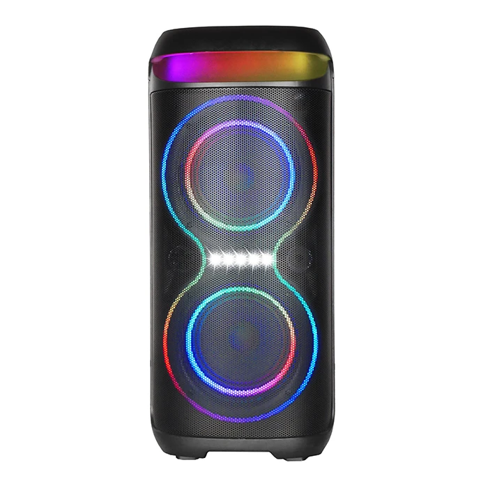 XO Bluetooth Speaker with Wireless Microphone Remote Control and RGB Lighting F70