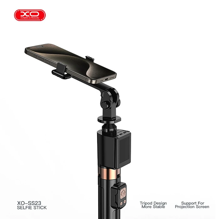 XO Smart Bluetooth Selfie Stick with 2 Lights