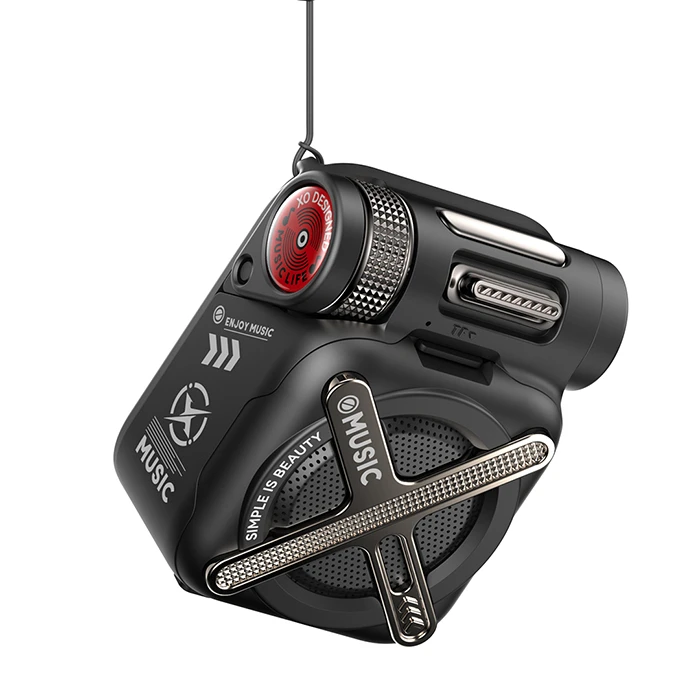 XO Φορητό Ηχείο F72 Mecha Black Color