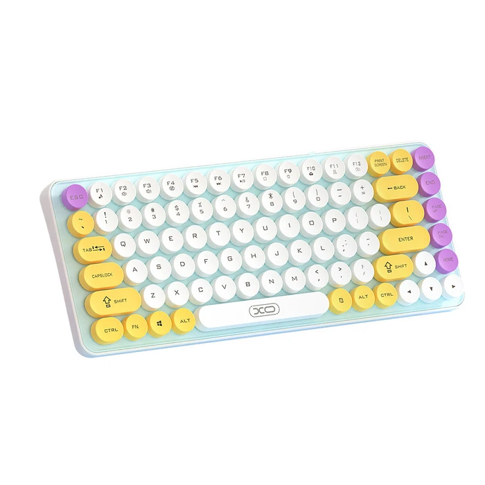 XO Wireless Keyboard KB-12 Yellow Color