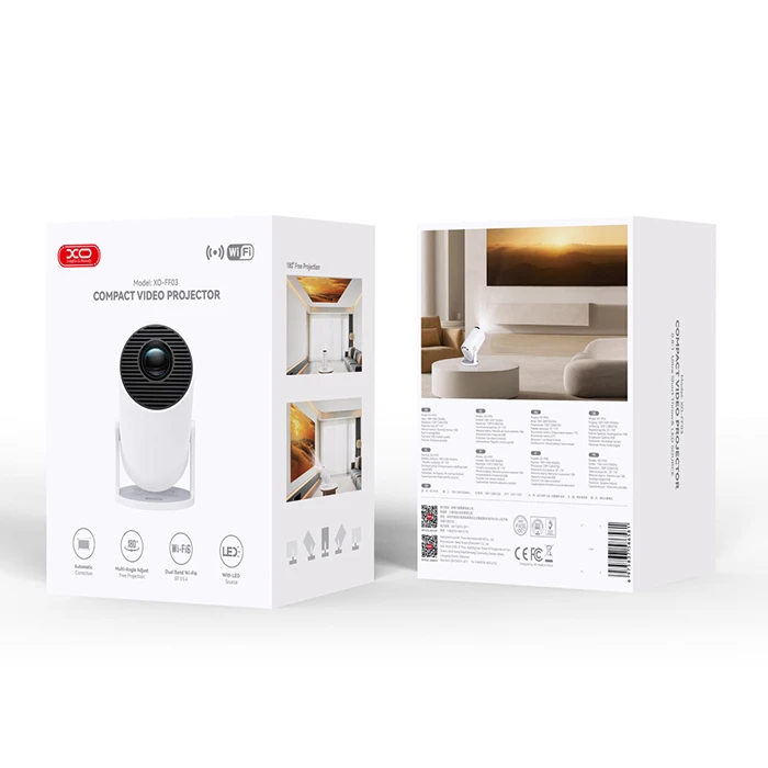 Projectors XO FF03 Mini Portable Projector White