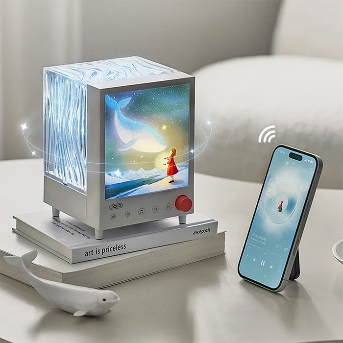 XO Aurora LED Projector Speaker 1200mAh