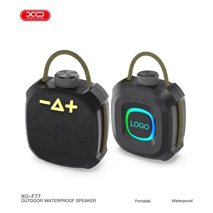 Portable Bluetooth Speaker XO F77 IP66 Black