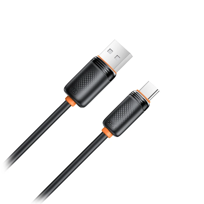 XO Καλώδιο High-Speed USB A αρσ. - USB Type-C αρσ. 15W 1.00m Black NB302