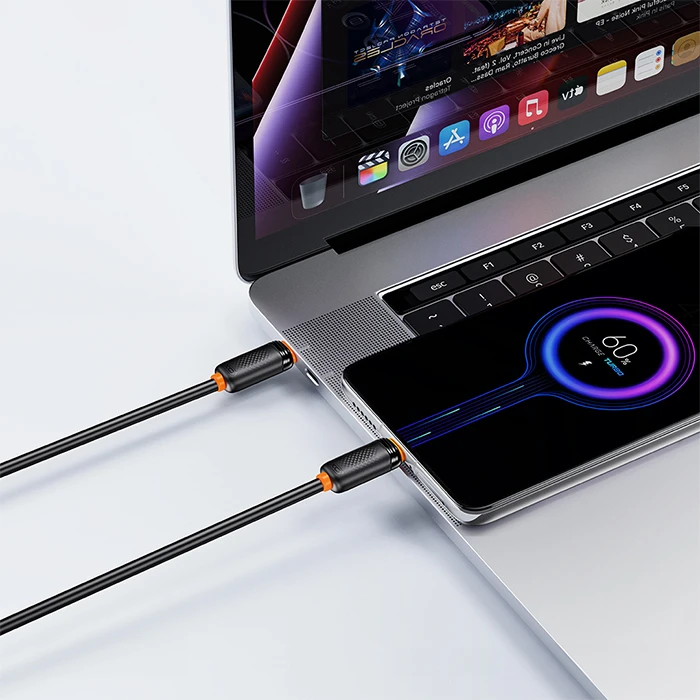 XO USB High-Speed Type C to Type C Cable 60W 1m Black NB Q302B