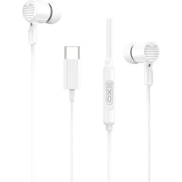 XO Headphones Wired In-Ear USB-C EP84 White Color