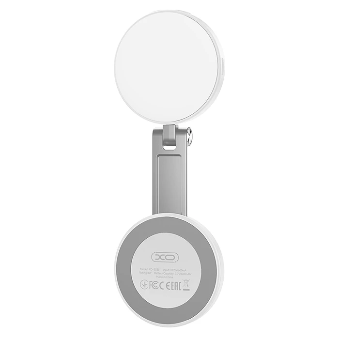 Mobile Phone Accessories XO SS35 Multi Function Magnetic Folding Mobile Phone Light White