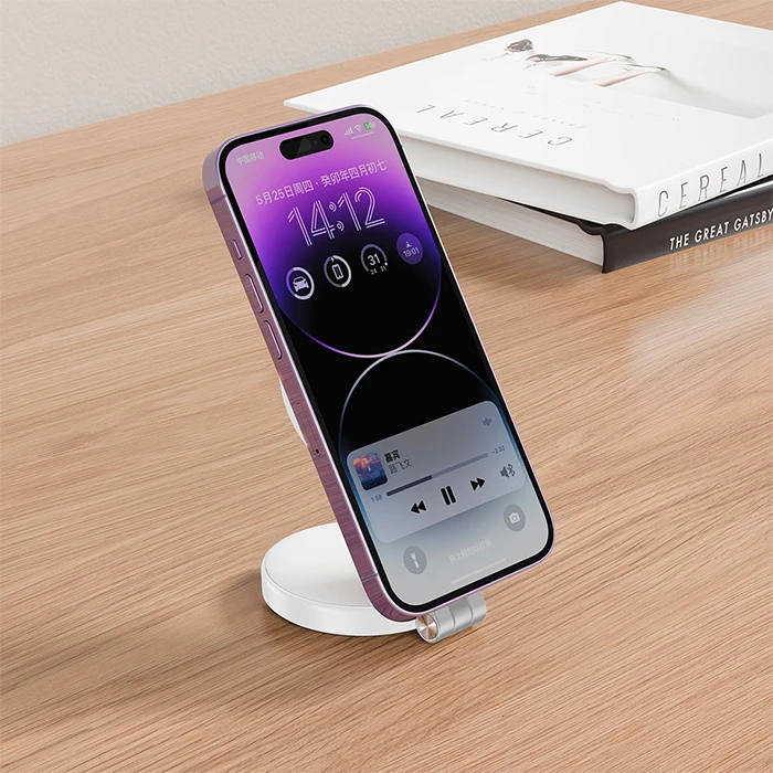 Mobile Phone Accessories XO SS35 Multi Function Magnetic Folding Mobile Phone Light White