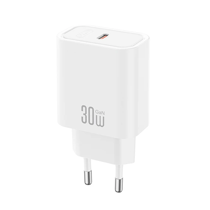 XO Universal USB-C Charger PD30W White CE41