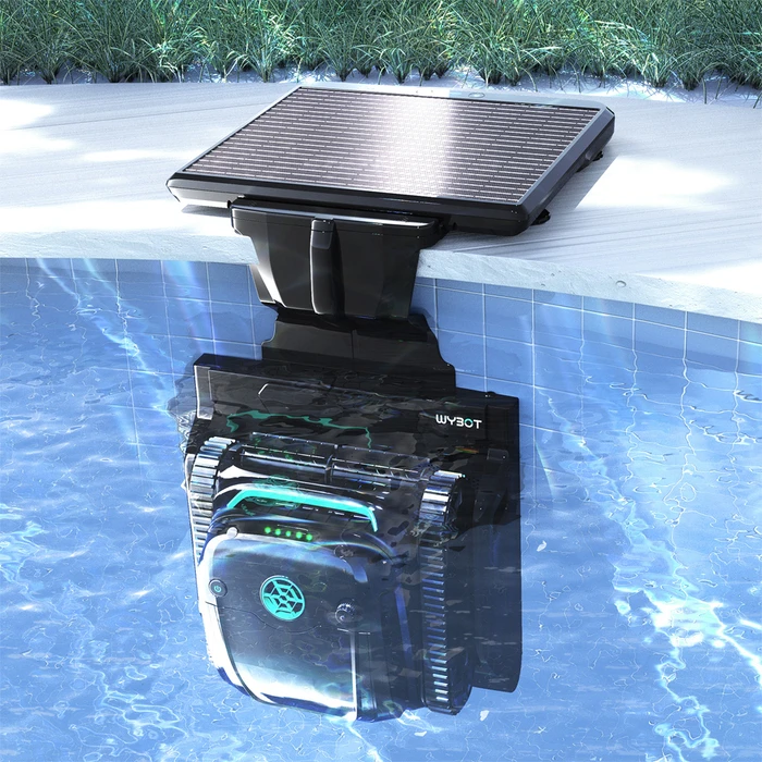 WYBOT S2 Solar Ασύρματη Σκούπα Ρομπότ Πισίνας 90W (Πυθμένα/Τοίχωμα) - 304,67 m²