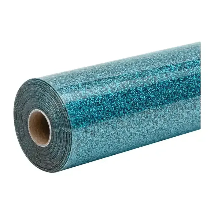 Htvront Glitter Cardstock 30.5 x 90 cm Blue