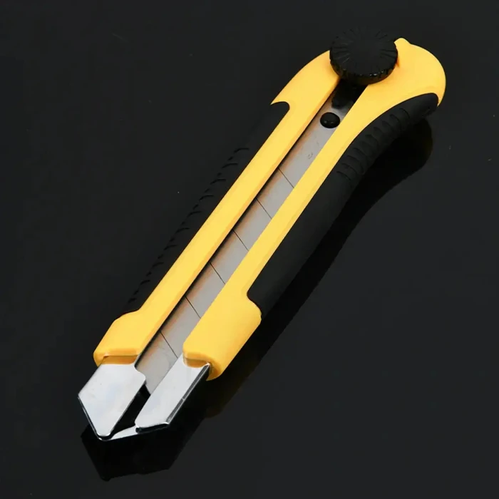 Default DELI Utility Knife 25mm SK5 Yellow