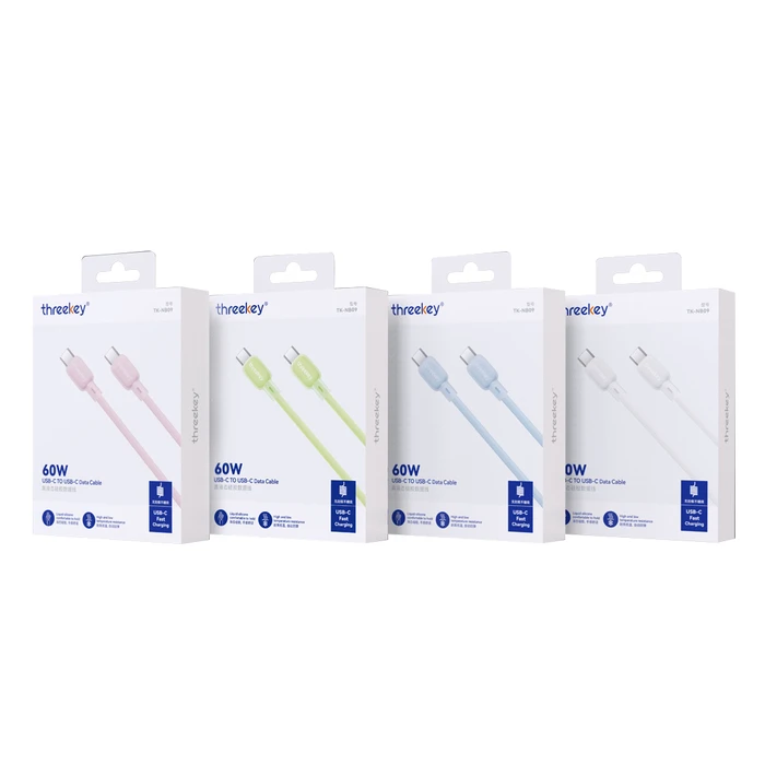 XO Cable Type-C to Type-C Silicone 60W Blue