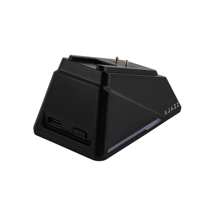 Ασύρματο ποντίκι AJAZZ AJ159 APEX-3 Model-3950-8K με dock φόρτισης, Μαύρο