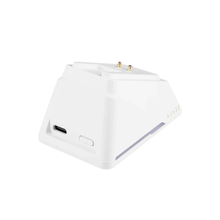Ασύρματο Gaming Ποντίκι Ajazz AJ159 APEX με Dock Φόρτισης - Λευκό