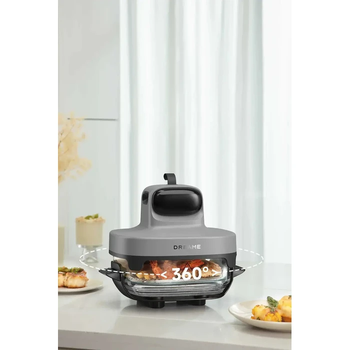 Φριτέζα αέρος Dreame PT60 (PT60-GY) – Γκρι, 4.5 L, 1500 W