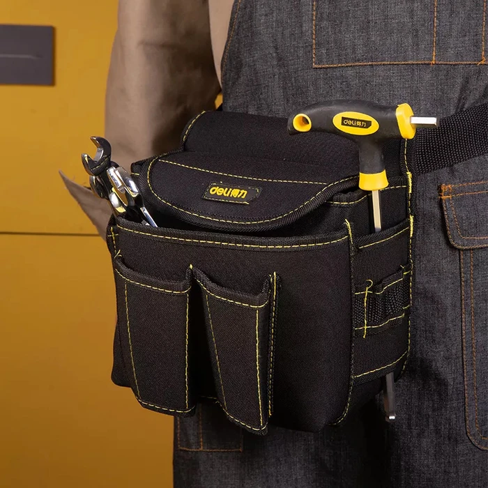 DELI Tool Waist Pouch Black