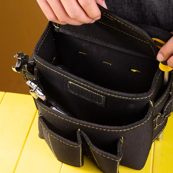 DELI Tool Waist Pouch Black
