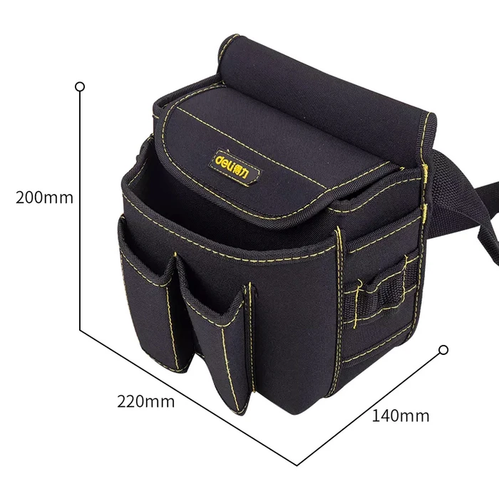 DELI Tool Waist Pouch Black