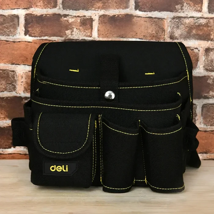 DELI Τσαντάκι Μέσης Εργαλείων Black