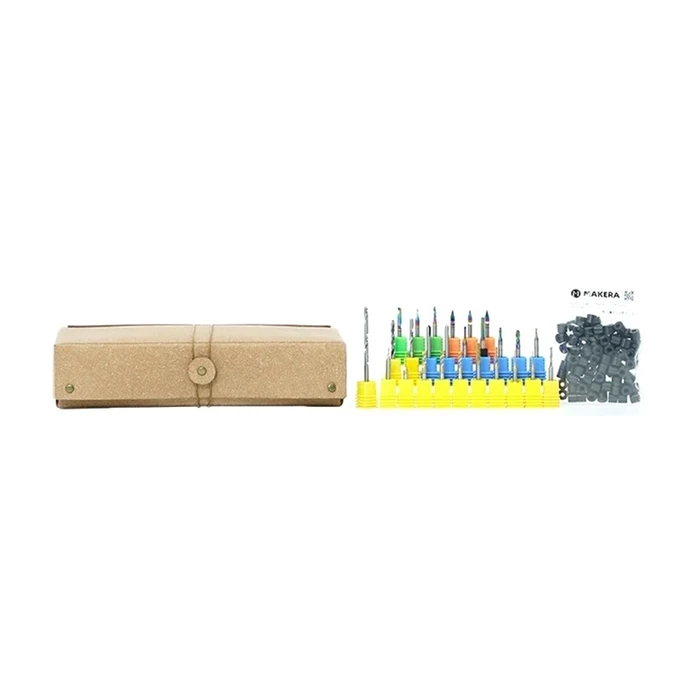 Makera Carvera Essential Extended 52-piece CNC Router Bit Set (1/8" / 3.175 mm shank)