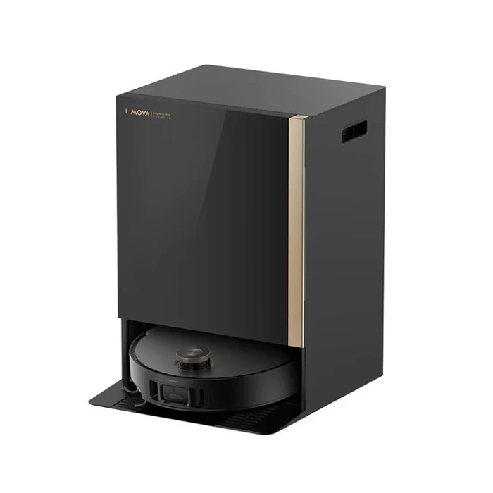 MOVA Mobius 60 Black Robot Vacuum & Mop with Self-Cleaning Dock
