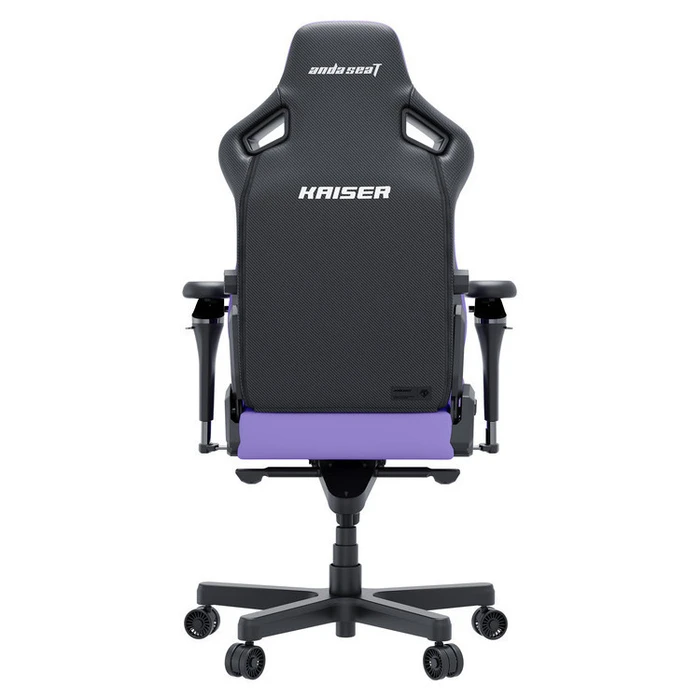 Anda Seat Kaiser 4 V2 XL Gaming Chair PVC Leather Adjustable 6D Armrests - Purple