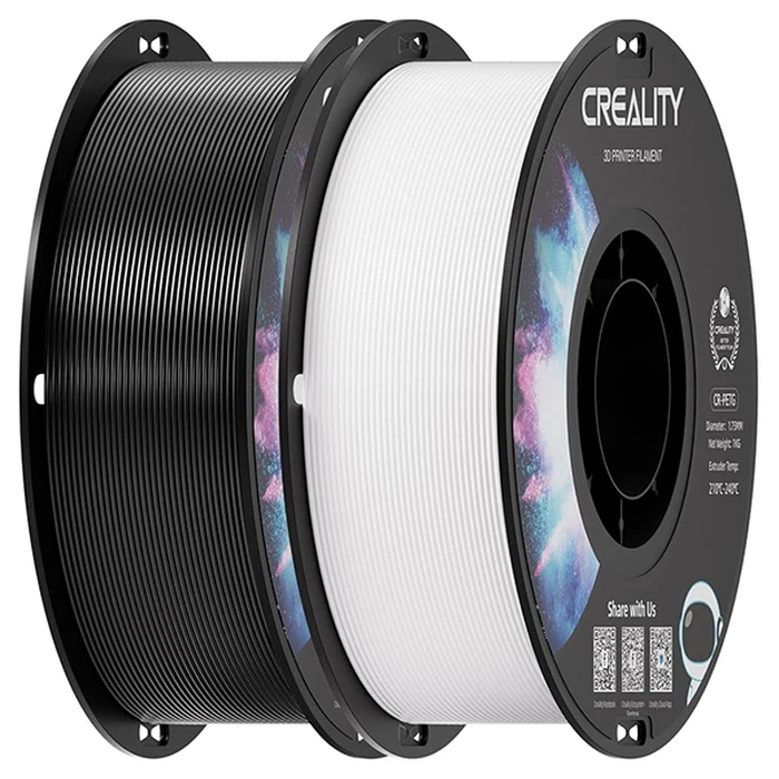 Creality Νήμα Εκτύπωσης 3D CR-PETG Value Pack 2kg Black White