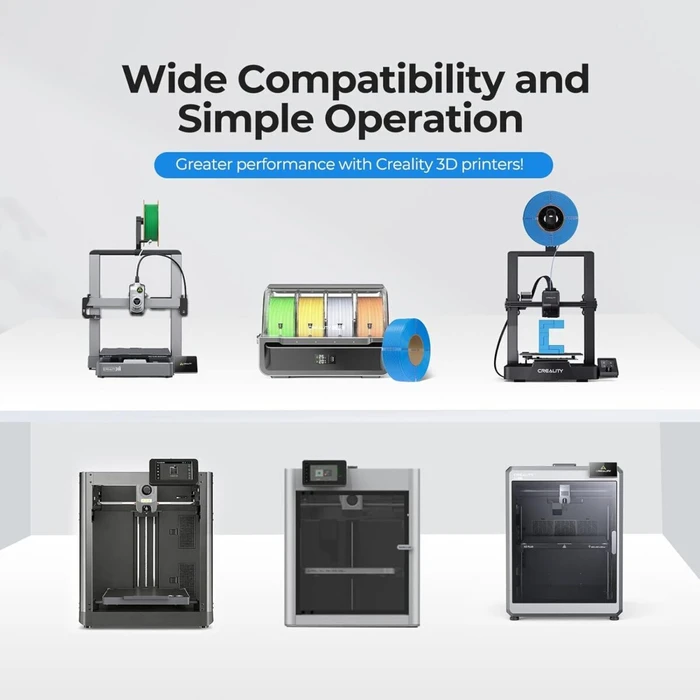 Creality CR PETG Διαφανές Πράσινο Νήμα Εκτυπωτή 3D Χωρίς Καρούλι 1 kg