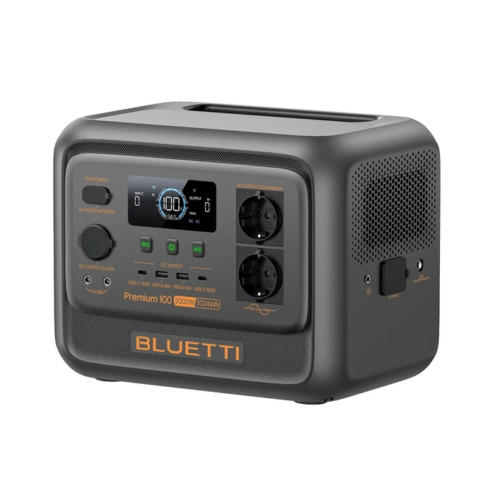 Bluetti Premium 100 V2 Φορητός Σταθμός Ενέργειας 1024Wh