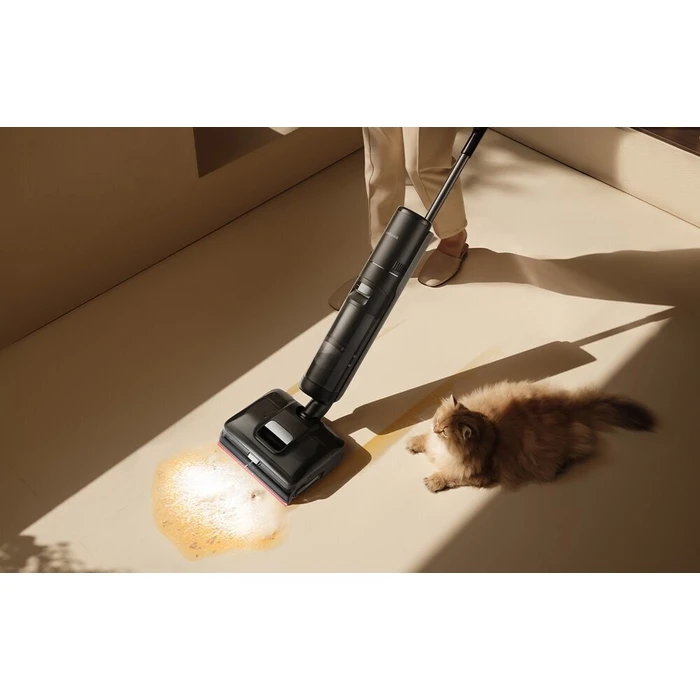 Dreame H15 Pro FoamWash Vacuum Cleaner / Electric Mop - Dry & Wet, Bagless, Battery, 23000 Pa, Black/Red