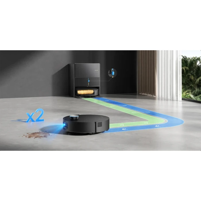 Dreame Aqua10 Ultra Roller Complete RLH71DE-1-BK Robot Vacuum & Mop (Black)