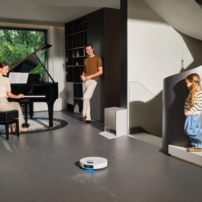 Dreame X60 Ultra Complete Σκούπα Ρομπότ με Χαρτογράφηση Laser & Απορρόφηση 35000Pa Λευκή