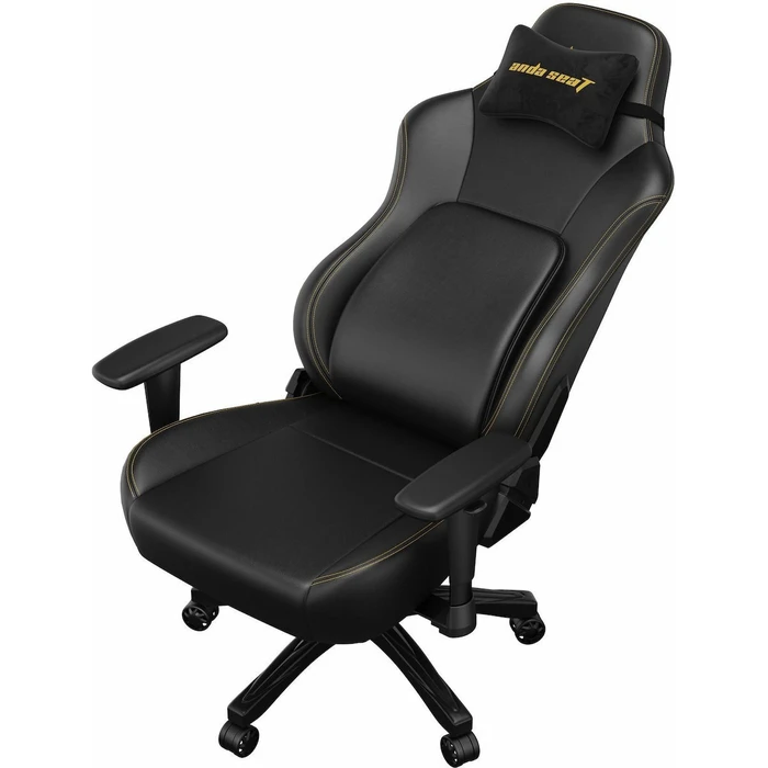 Anda Seat Phantom 4 Καρέκλα Gaming Δερματίνη Μαύρη