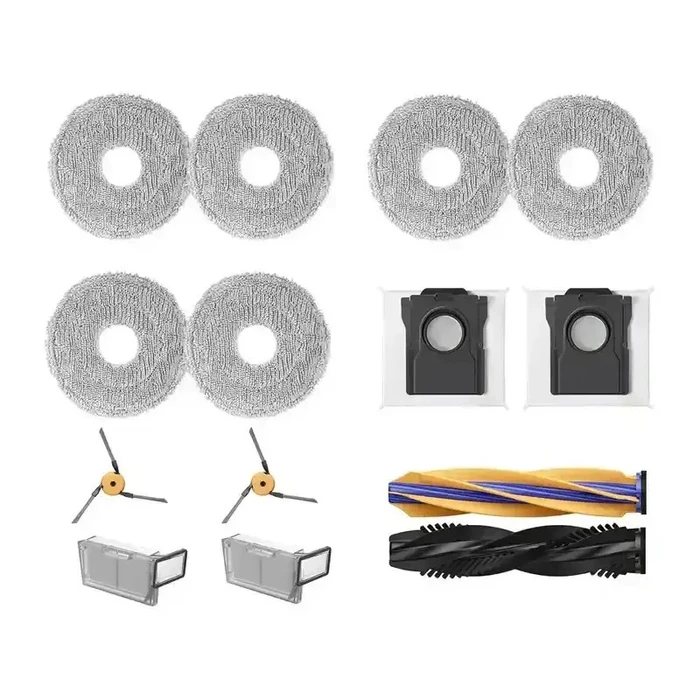 14-piece Replacement Parts Kit for Dreame Robot Vacuum X60 Ultra / X60 Pro Ultra
