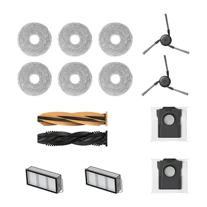 Dreame Replacement Parts Set 14 pcs for L50s Pro Ultra - Brushes, Filters, Mops, Dust Bags