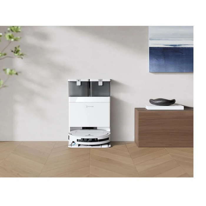 Ecovacs DEEBOT T50 OMNI Gen3 Robot Vacuum & Mop with Laser Mapping, 25000Pa Suction - White