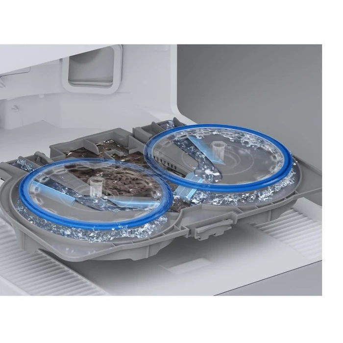 Ecovacs DEEBOT T50 OMNI Gen3 Robot Vacuum & Mop with Laser Mapping, 25000Pa Suction - White