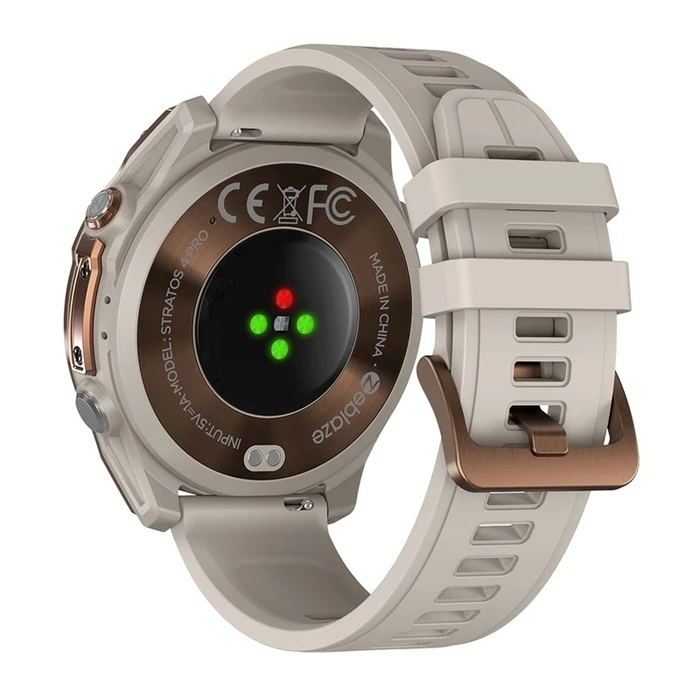 Zeblaze Stratos 4 Pro 49mm Stainless Steel Bronze - Smartwatch Αδιάβροχο
