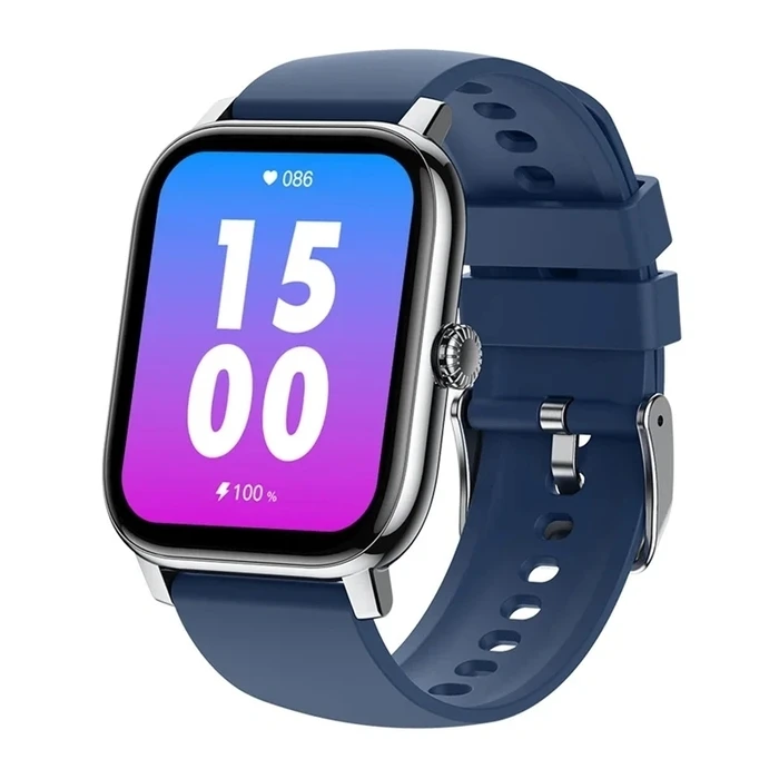Zeblaze Btalk Pro 49mm Smartwatch με Παλμογράφο (Ασημί)