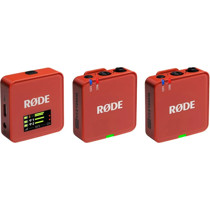 Rode Wireless GO (Gen 3) Ασύρματο Μικρόφωνο - Σκούρο Κόκκινο
