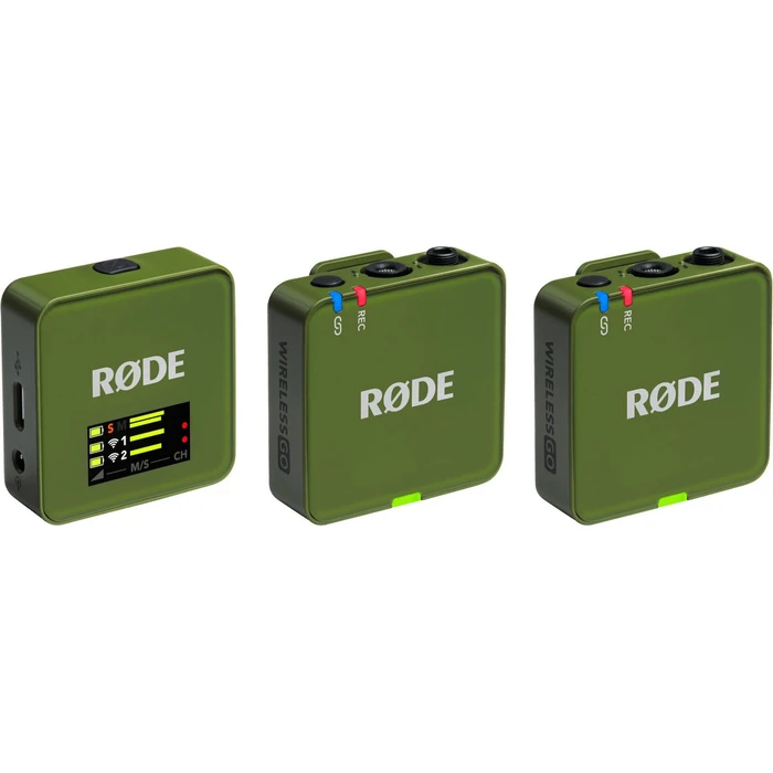 Rode Wireless GO (Gen 3) - Ασύρματο μικρόφωνο clip-on (Σκούρο Πράσινο)