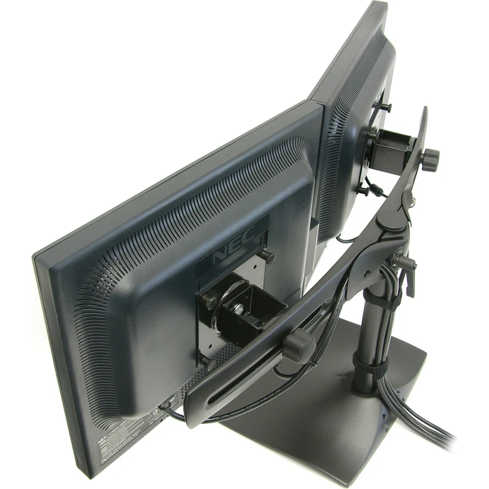 Ergotron DS100 Επιτραπέζια Βάση για 2 Οθόνες έως 24"
