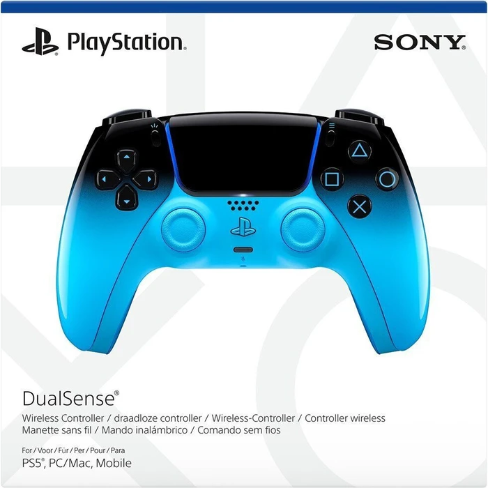 Sony DualSense Ασύρματο Χειριστήριο για PS5 - Rhythm Blue / Μαύρο