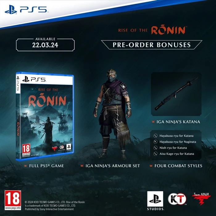 Sony Παιχνίδι PS5 Rise of the Ronin