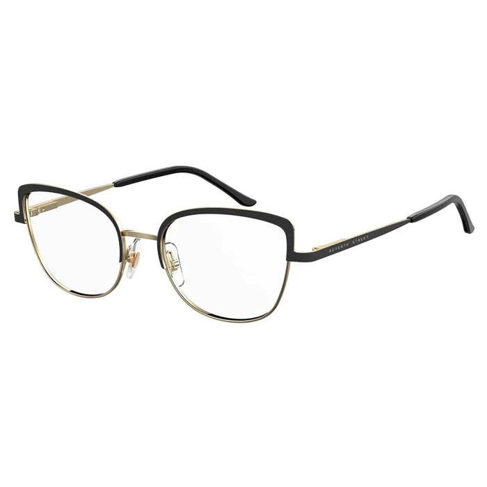 Seventh Street Safilo 7A-534-2M2 Women's Metal Eyeglass Frame Black (52/18/140)