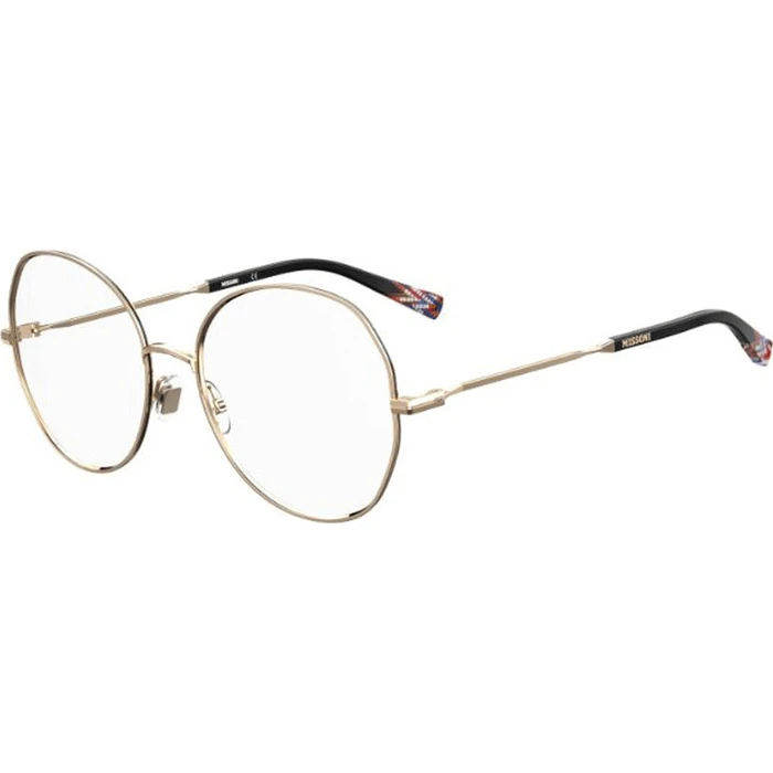 Missoni MIS 0016 2M2 Women's Metal Eyeglasses Frame 55/17/140 - Black/Gold