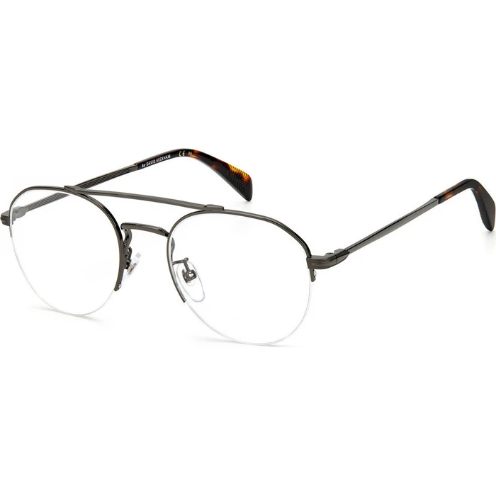 David Beckham Ανδρικός Μεταλλικός Σκελετός Γυαλιών DB 7014 KJ1 - Μαύρο, Μέγεθος 51/21/145